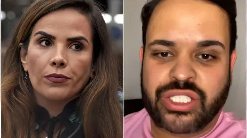 Wanessa e Michel se conheceram no BBB 24 – Reprodução/TV Globo (foto 1) – Instagram/Michel (foto 2)
