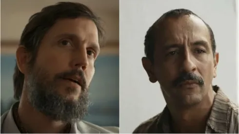 Egídio e Tião em Renascer – Foto: Reprodução/TV Globo
