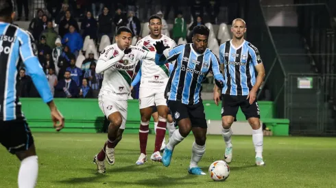 Grêmio vence Fluminense. Foto: Leonardo Hübbe/AGIF
