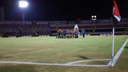 Vista geral do estadio Santa Cruz para partida entre Botafogo-SP e Novorizontino pelo campeonato Brasileiro B 2024. 
