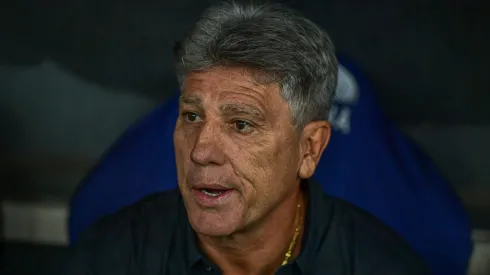 Renato Portaluppi técnico do Gremio durante partida contra o Flamengo no Maracana pelo Brasileirão A 2024. 
