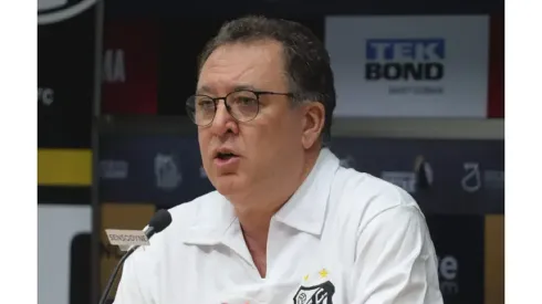Foto: Reinaldo Campos/AGIF - Marcelo Teixeira, presidente do Santos