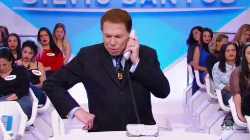 Silvio Santos no SBT – Foto: Reprodução
