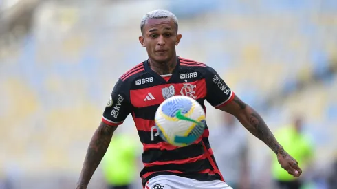 SP – RIO DE JANEIRO – 11/08/2024 – BRASILEIRO A 2024, FLAMENGO X PALMEIRAS – Wesley Flamengo negocia venda de Wesley à Atalanta
