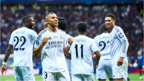 Foto:  Adam Nurkiewicz/Getty Images – Mbappé comemorando gol.
