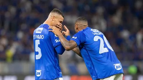 Cruzeiro x Juventude BELO HORIZONTE, MG – 24.07.2024: CRUZEIRO X JUVENTUDE – Players await a VAR decision during the match between Cruzeiro and Juventude, a match valid for the nineteenth round of the 2024 Brazilian Championship, held at the Mineirão stadium, Belo Horizonte, state of Minas Gerais, this Wednesday, July 24, 2024. Photo: Hanna Gabriela/Fotoarena x2579302x PUBLICATIONxNOTxINxBRA HannaxGabriela
