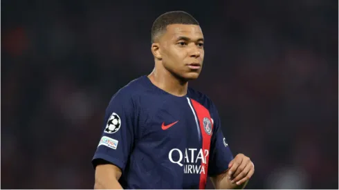 Foto: Richard Heathcote/Getty Images – Mbappé em jogo do PSG
