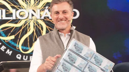 Luciano Huck em quadro do Domingão – Foto: Globo
