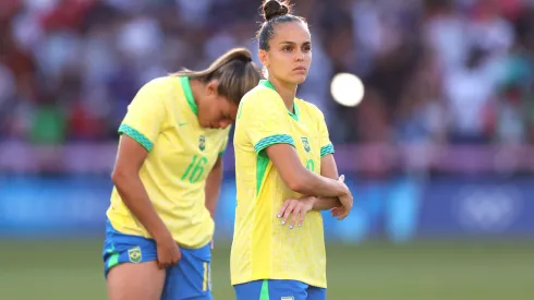 Gabi Portilho do Brasil Feminino após final na França. (Foto de Robert Cianflone/Getty Images)