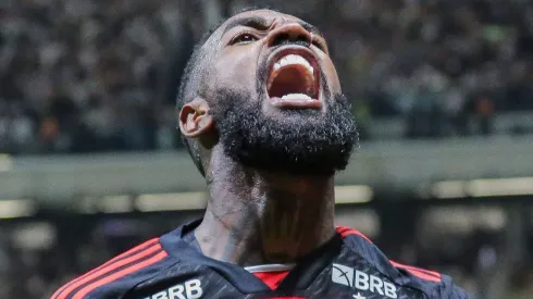 Gerson durante partida entre Atlético-MG e Flamengo, na Arena MRV, pelo Campeonato Brasileiro, no dia 03/07/2024. Foto: Allan Calisto
