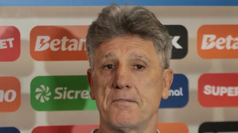  Renato Portaluppi demonstrou irritação em coletiva após resultado pelo Brasileirão.
