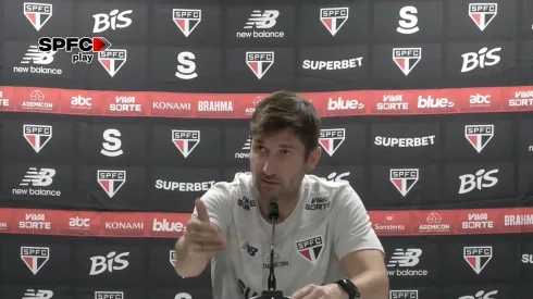 Maxi Cuberas falou de Palmeiras x São Paulo - Foto: Reprodução/SPFC Play