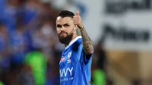 Michael, atacante do Al-Hilal – Foto: Yasser Bakhsh/Getty Images
