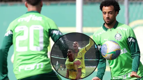 Abel definiu Palmeiras ofensivo contra o Botafogo nesta terça-feira – Fotos: Cesar Greco
