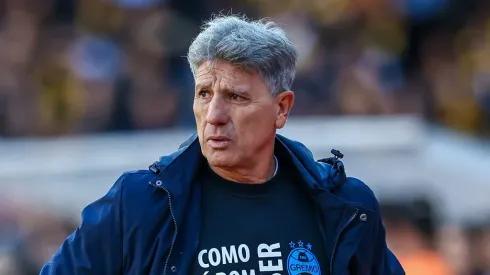 Renato Gaúcho segue no comando do Grêmio. Foto: Lucas Uebel/Grêmio
