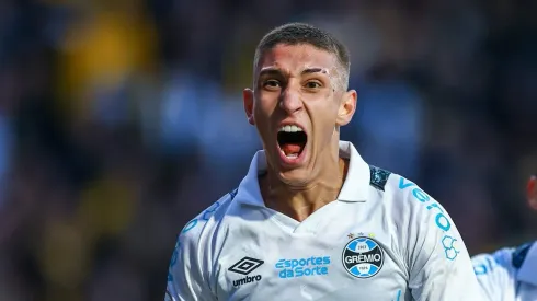 Monsalve em Criciúma x Grêmio. Foto: Lucas Uebel/Grêmio