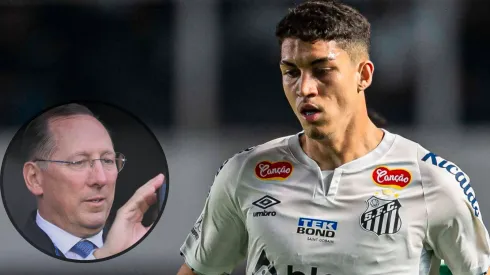 John Textor vinha tentando contratar o zagueiro Jair, do Santos – Fotos: IMAGO
