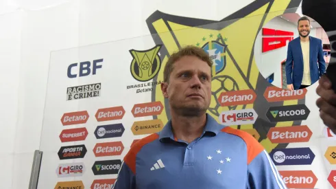 Fernando Seabra comanda o Cruzeiro - Foto: Imago e ESPN