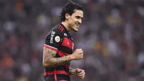 Pedro of Flamengo celebrates after scoring a goal during the Campeonato Brasileiro football match between Flamengo v Cruzeiro at the Maracana stadium in Rio de Janeiro, Brazil. Andre Ricardo / Sports Press Photo / SPP PUBLICATIONxNOTxINxBRAxMEX Copyright: xAndrexRicardox/xSportsxPressxPhotox/xSPPx spp-en-AnRiSpPrPh-durao-290624-10