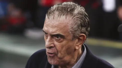 PR - CURITIBA - 06/04/2024 - PARANAENSE 2024, ATHLETICO-PR X MARINGA - FINAL - Mario Celso Petraglia presidente do Athletico-PR durante partida contra o Maringa no estadio Arena da Baixada pelo campeonato Paranaense 2024.