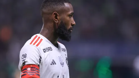 SP - SAO PAULO - 07/08/2024 - COPA DO BRASIL 2024, PALMEIRAS X FLAMENGO - jogador do Flamengo durante partida contra o Palmeiras no estadio Arena Allianz Parque pelo campeonato Copa Do Brasil 2024. Foto: Marcello Zambrana/AGIF