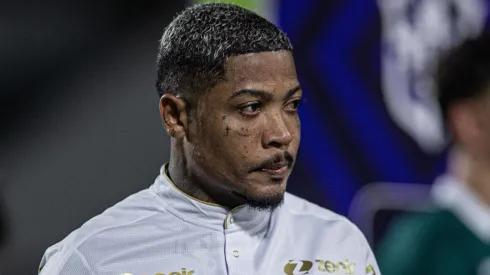 Marinho durante partida entre Goiás e Fortaleza, na Serrinha, pelo Campeonato Brasileiro de 2023, no dia 05/08.