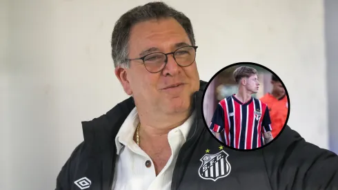 Enzo Boer, ex-jogador do São Paulo contratado pelo Santos.