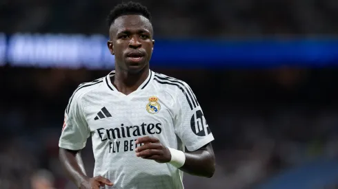 Vinicius Júnior é um dos favoritos ao Bola de Ouro 2024. Photo by: LGM / Panoramic.