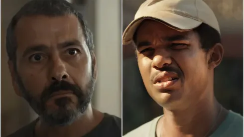 Zé Inocêncio e João Pedro em Renascer – Reprodução/TV Globo
