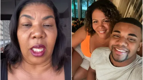 Mãe de Davi trocou farpas com Mani – Instagram de ambos
