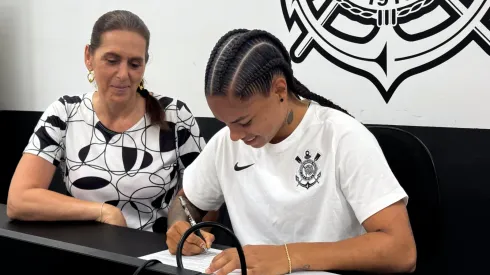 Atleta é o único reforço da janela no Corinthians. Divulgação/Corinthians.
