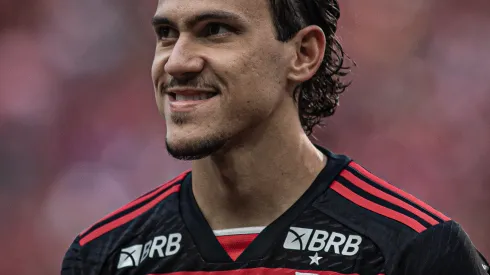 Pedro jogador do Flamengo durante partida contra o Criciúma. Foto: Isabela Azine/AGIF
