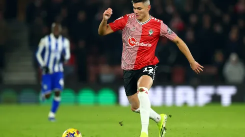 Carlos Alcaraz atua no Flamengo. (Foto de Bryn Lennon/Getty Images)