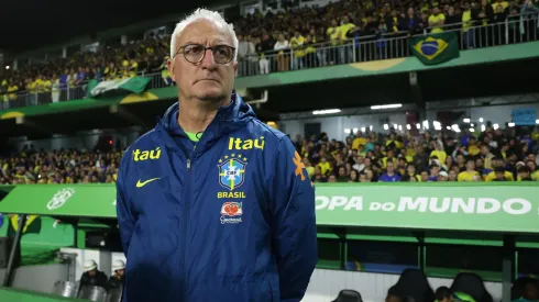 CURITIBA, BRAZIL – SEPTEMBER 06: Dorival Junior head coach of Brazil looks on prior to the South American FIFA World Cup 2026 Qualifier match between Brazil and Ecuador at Couto Pereira Stadium on September 06, 2024 in Curitiba, Brazil. (Photo by Lucas Figueiredo/Getty Images)
