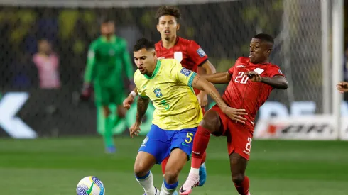 Bruno Guimarães pela Seleção Brasileira. Foto: Rafael Ribeiro/CBF
