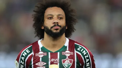 RIO DE JANEIRO, BRAZIL – JUNE 27: Marcelo of Fluminense looks on prior to the match between Fluminense and Vitoria as part of Brasileirao 2024 at Maracana Stadium on June 27, 2024 in Rio de Janeiro, Brazil. (Photo by Wagner Meier/Getty Images)