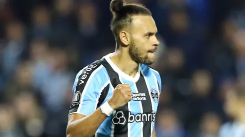 Foto: Heuler Andrey/Getty Images – Martin Braithwaite é jogador do Grêmio.
