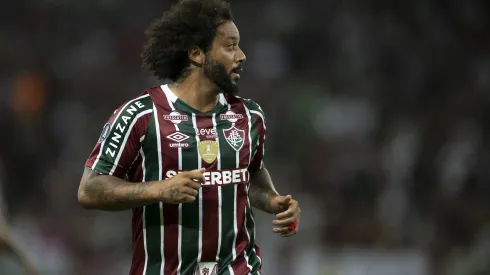 Marcelo jogador do Fluminense durante partida na Libertadores 2024. Foto: Jorge Rodrigues/AGIF
