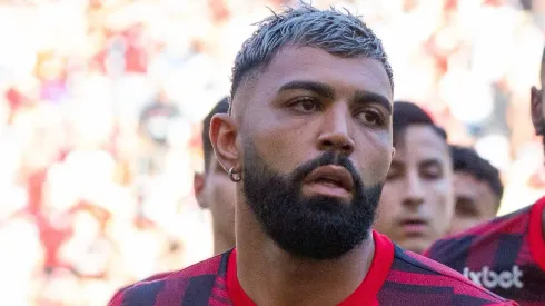 Gabigol, do Flamengo, é um dos alvos do Timão para 2025. 
