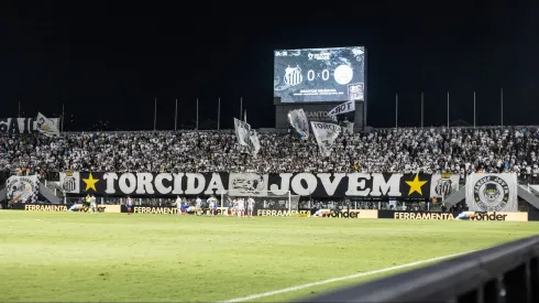 Santos divulga venda de ingressos para jogo contra América-MG. Foto: Abner Dourado/AGIF
