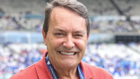 Pedrinho BH, proprietário da SAF cruzeirense, durante partida contra o Corinthians, no Mineirão, pelo Campeonato Brasileiro, no dia 07/07/2024.
