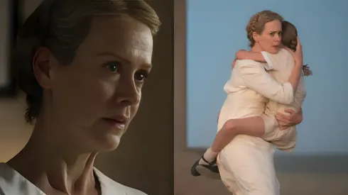 Sarah Paulson é a protagonista de Hold Your Breath – Fotos: Reprodução
