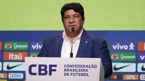 O presidente da CBF, Ednaldo Silva, vai se reunir com diretoria do Grêmio
