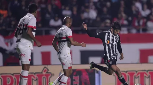 Atlético-MG x São Paulo pela ida da Copa do Brasil. Foto: Ettore Chiereguini/AGIF
