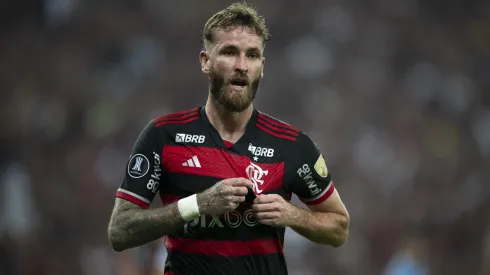 Léo Pereira completa 200 jogos com a camisa do Flamengo. Foto: Jorge Rodrigues/AGIF
