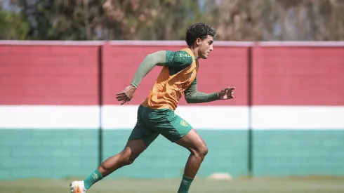 Gabriel Fuentes no Fluminense. Foto: Marcelo Gonçalves/ Fluminense/ Flickr
