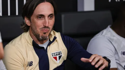 Ele voltou ao São Paulo e poderá já ser usado pelo técnico Zubeldía no próximo jogo 
