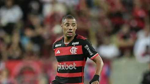 RJ – RIO DE JANEIRO – 31/07/2024 – BRASILEIRO A 2024, FLAMENGO X PALMEIRAS – De la Cruz jogador do Flamengo durante partida contra o Palmeiras no estadio Maracana pelo campeonato Brasileiro A 2024. Foto: Thiago Ribeiro/AGIF
