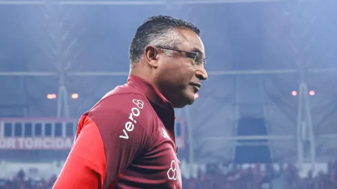 RS – PORTO ALEGRE – 16/09/2024 – BRASILEIRO A 2024, INTERNACIONAL X CUIABA – Roger Machado Marques tecnico do Internacional durante partida contra o Cuiaba no estadio Beira-Rio pelo campeonato Brasileiro A 2024. Foto: Maxi Franzoi/AGIF
