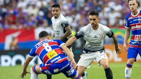 Fortaleza x Corinthians se enfrentam na Copa Sul-Americana. Foto: Baggio Rodrigues/AGIF
